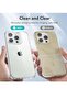 Clear Case for iPhone 15 Pro Max, Shockproof, Yellowing-Resistant Slim Transparent TPU Case - 6
