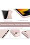iPad 10.2 Case - Compatible with iPad 9th, 8th, and 7th Generation - Auto Wake & Sleep Cover with Pencil Holder (Pink) - 5