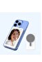 Magnetic Wireless Phone Selfie Monitor Bluetooth Vlog Screen with Real-Time Rear Camera Sync Compatible for Selfies YouTube TikTok - 4