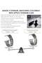 Stainless Steel Band for Apple Watch Ultra 49mm 45mm 44mm 42mm, Metal Strap for Apple Watch Series 8 7 6 5 4 3 2 1 (silver) - 2