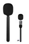 Microphone Handheld Adapter – Wireless Interview Lavalier Mic Adapter for DJI Mic 1/2, Rode Wireless GO II