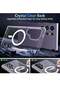 Samsung S24 Ultra Case, Magnetic Shockproof Translucent Matte Back Cover, Clear - 7