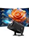 Smart Mini Projector 4K Native 1080P - Features Android TV 11.0, WiFi, Bluetooth, and 10000 Lumens