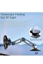 Universal 360° Magnetic Suction Phone Holder for Car | Super Strong Magnet Alloy Folding Phone Mount - 2