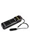 200W Power Inverter, DC 12V to AC 220V Car Power Inverter with 4 USB Ports Multi-Protection Car Charger Adapter