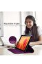 Galaxy Tab A7 Case, 10.4" 2020, PU Leather Smart Case 360 Degree Rotating, Purple - 5