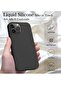 Silicone Case for iPhone 14 Pro, Liquid Silicone Gel Rubber Slim Shockproof Protective Phone Case - 3