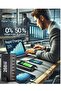 268W USB-C Fast Charging Station 8-Port Desktop Charger with Quick Charge & PD Support - 5