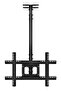Universal TV Ceiling Mount Bracket - VESA600x400mm, Fits 32-75in Up to 50Kg - Black - 3