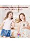Karaoke Machine for Kids – Cute & Portable Bluetooth Speaker with Wireless Microphone, Loud Sound - 4