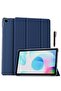 Slim Stand Case for iPad Air 13-Inch M2 (2024) – Navy Blue, Smart Shell with Touch ID Support