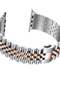 Replacement Band Compatible with Apple Watch 44mm / 42mm Stainless Steel Solid Strap Metal Bracelet - 5