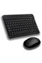 Wireless Keyboard and Mouse Combo – Portable & Efficient Design with Multicolor Backlit Keyboard