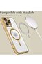 Shiny Gold iPhone 16 Pro Case with MagSafe - Superior Shock and Scratch Protection - 3