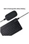 Rechargeable Bluetooth Keyboard and Mouse Combo Portable Compact Wireless Mouse Keyboard Set - 4