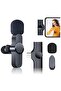 Wireless Lavalier Microphone for iPhone/iPad, Mini Plug-Play Wireless Lapel Mic for Recording TikTok YouTube Live