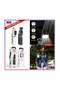 ET-ZP26 Bluetooth Remote Control Monopod Selfie & Mini Tripod with Fill Light for Live Broadcast, Black - 3