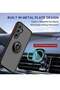 Full Body Protective Case for Samsung Galaxy M52 – Blue, 360° Magnetic Ring Kickstand, Anti-Fingerprint, Shockproof - 3