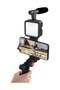 Smartphone & Camera Vlogging Studio Kits Video Shooting Photography Suit with Microphone LED Fill Light Mini Tripod - 3