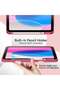 Pink iPad Air 11 Inch (M2) 2024 Case – Trifold Stand Smart Cover with Auto Wake and Pencil Holder - 5