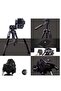 KP-2264 Professional Aluminium Tripod Monopod for All DSLR Cameras (Black) - 6