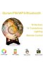 Quran Moon Lamp, 3D Star Moon LED Night Light, Bluetooth Speaker with Remote Control - 3
