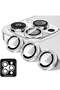 Silver Diamond Camera Lens Protector for iPhone 16 Pro/Pro Max – Bling Tempered Glass Cover with Automatic Alignment Metal Rings and Glitter Film Stickers