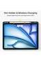 Pine Green Slim Trifold Case for iPad Air 13" M2 (2024) & iPad Pro 12.9" (6th/5th/4th Gen) with Pencil Holder & Soft TPU Back - 4