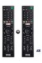 Replacement Remote Control RMT-TX100U for All Sony Bravia 4K UHD LCD LED HD Smart TVs - Includes Netflix & Shortcut Buttons - With Battery - 2
