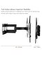 A04 Full Motion Articulating TV Wall Mount Bracket for 32-65 Inch LED, LCD, HD, 4K, and Plasma TVs - 3