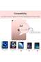 Rose Pink Trifold Stand Case for iPad Air 13" M2 (2024) & iPad Pro 12.9" (6th/5th/4th Gen) - 2