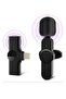 Upgraded Plug-Play Wireless Lapel Lavalier Microphone For Iphone Ipad Recording,Youtube Facebook Live Stream,Vlog, Auto-Sync Mic With 2 Clips