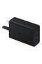 65W Trio Universal Power Adapter | Fast Charging with 2 USB-C 1 USB-A Port for Laptops, Smartphones Tablets – Black - 2