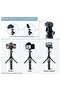 48" Compact Selfie Stick & Tripod, Extendable, Wireless Bluetooth Remote, Lightweight Aluminum, Travel Ready, Compatible with iPhone 14 13 12 Pro Xs Max Xr - 5