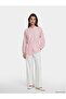 Striped Oversize Women's Shirt Tunic - 2