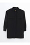 Textured Oversize Women's Shirt Tunic - 5