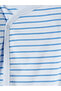 Blue Striped Baby Boy Hospital Discharge Set - 5