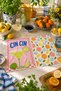Cin Cin Lemon Colored Citrus Summer Kitchen Patterned Decorative Stylish 2-Piece Kitchen Towel Set 35X55