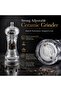 Salt and Pepper Mill Grinder 5 Inch, Acrylic Manual Salt and Pepper Grinder - 5