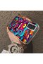 Samsung Galaxy S20 Fe Compatible Silicone Edge Hard Back Case Couple Phone Case with Line Pattern - 3