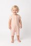 Baby Girl-Baby Boy (Unisex) Snap-On Shorts Jumpsuit - 2