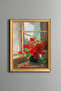 Gelincik Bouquet - Vintage Patterned Painting - Fine Model