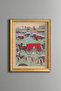 The Funeral of Sultan Suleiman - Vintage Patterned Painting - Fine Model