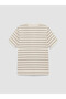 Original %100 Cotton Striped Women's T-Shirt - 7