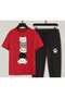 Unisex Oversize Shorts Set Short Sleeve T-Shirt Comfortable Fit Summer Casual Sports