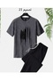 Unisex Oversize Shorts Set Short Sleeve T-Shirt Comfortable Fit Summer Casual Sports