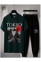 Unisex Oversize Shorts Set Short Sleeve T-Shirt Comfortable Fit Summer Casual Sports