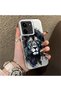 Redmi 15C 5g Compatible Silicone Edge Hard Back Case Couple Phone Case Lion Pattern - 3