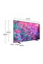98" Crystal UHD 4K Smart TV, Crystal Processor 4K, 120Hz Motion Xcelerator, Supersize Picture Enhancer, Tizen OS(2024) - 4