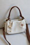 Women's Cross Shoulder Bag with Star Accessories, Drawstring Daily Handbag En22 Size13